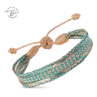 NERRY N&deg;2 BRACELET PEACH TIFFANY BLUE