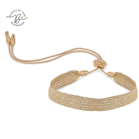 MAXI ANIA II CHOKER IN GOLD BASIL