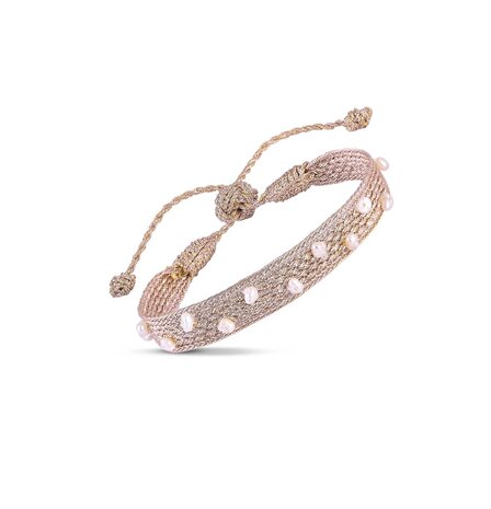 IZY BRACELET WITH FRESHWATER PEARLS